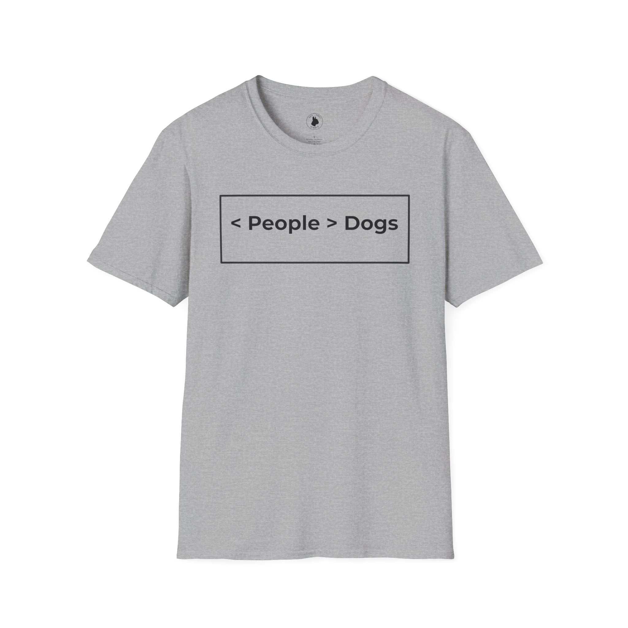 < People > Dogs T-Shirt