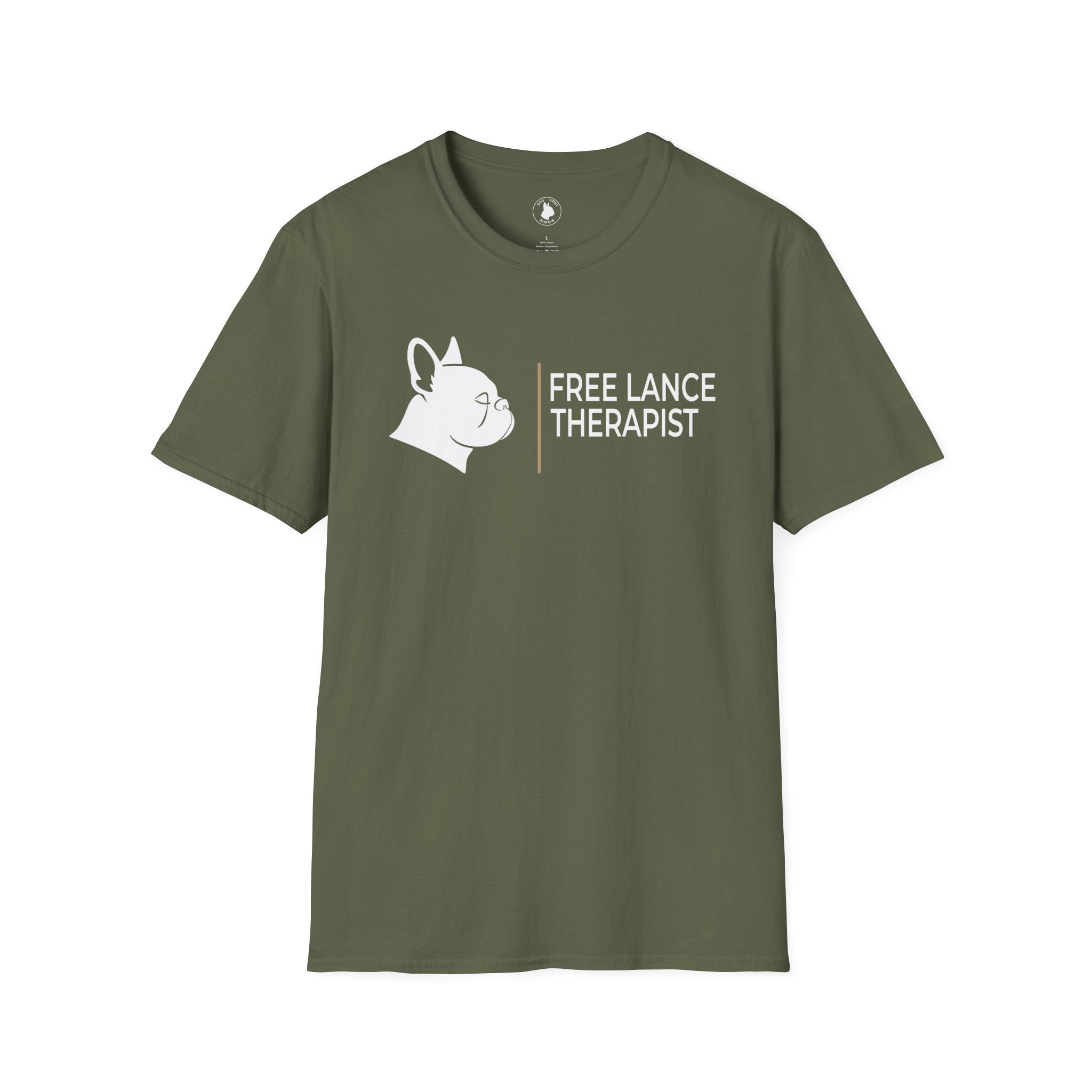 FRENCHIE FREE LANCE THERAPIST T-Shirt