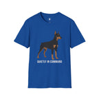 DOBERMAN QUIETLY IN COMMAND T-Shirt