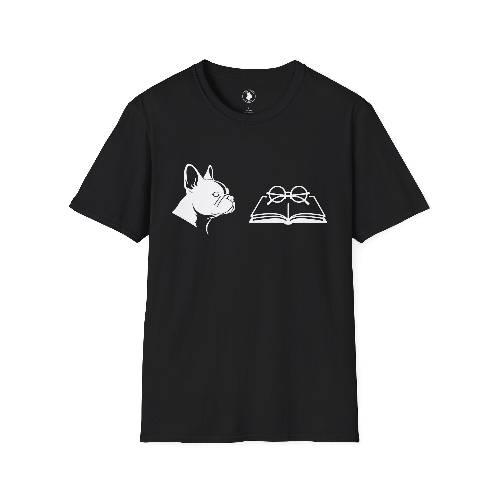 FRENCHIE AND BOOK T-Shirt