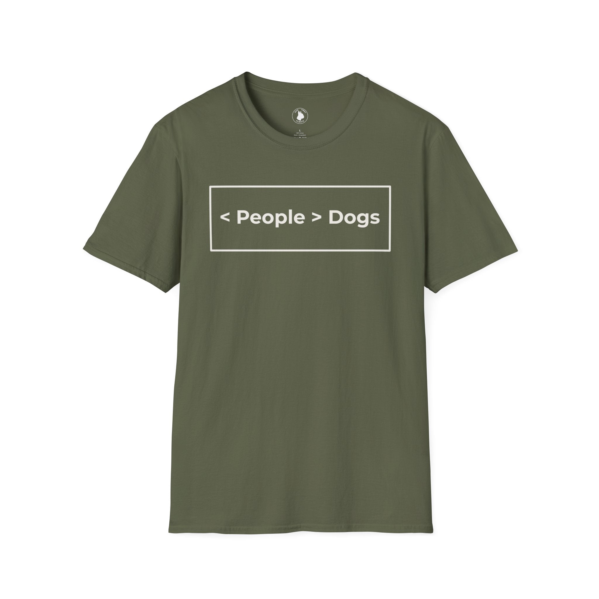 < People > Dogs T-Shirt