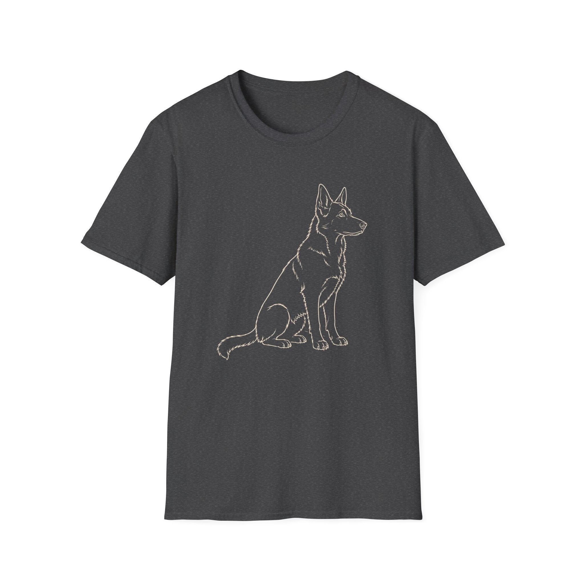 GERMAN SHEPHERD SIT T-Shirt