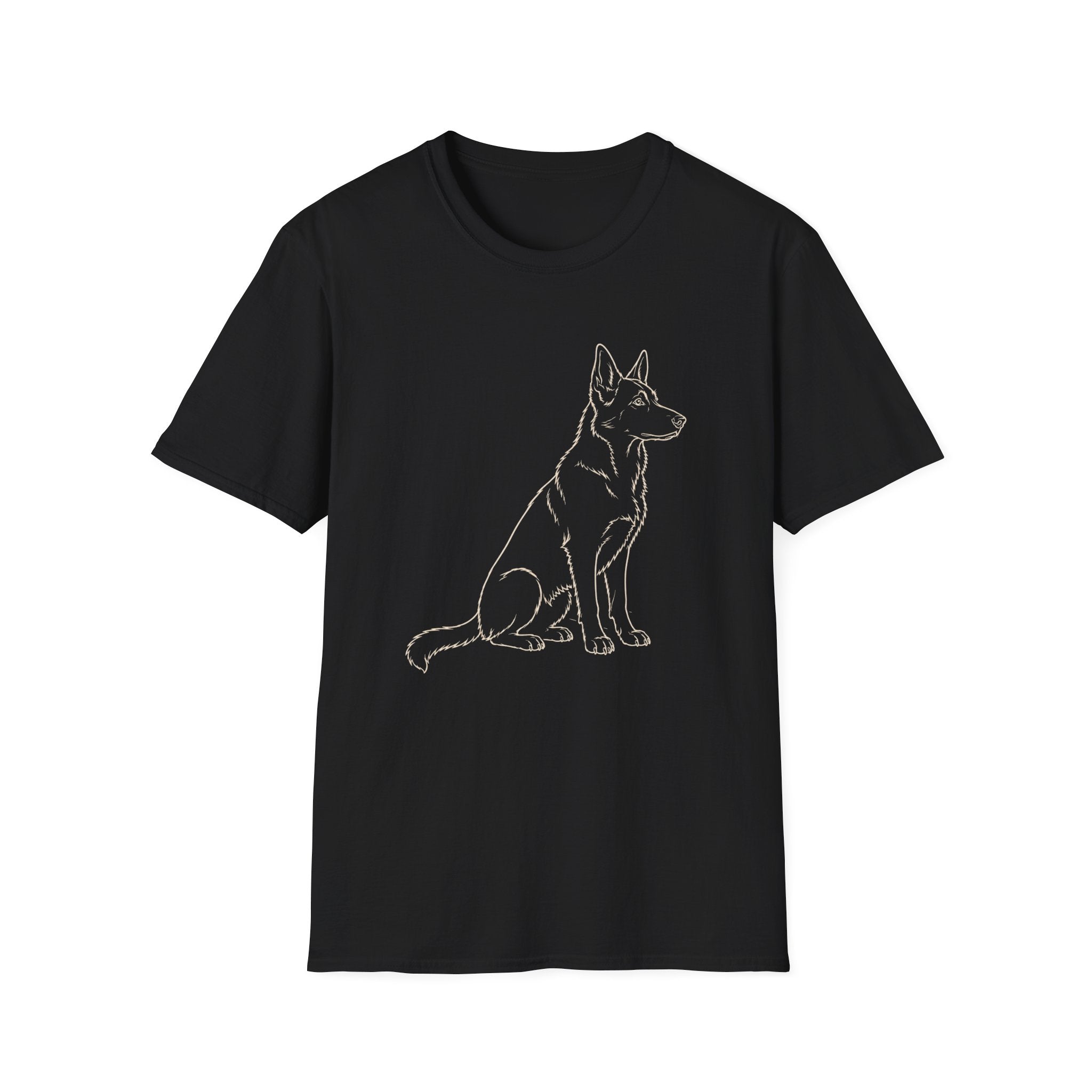 GERMAN SHEPHERD SIT T-Shirt