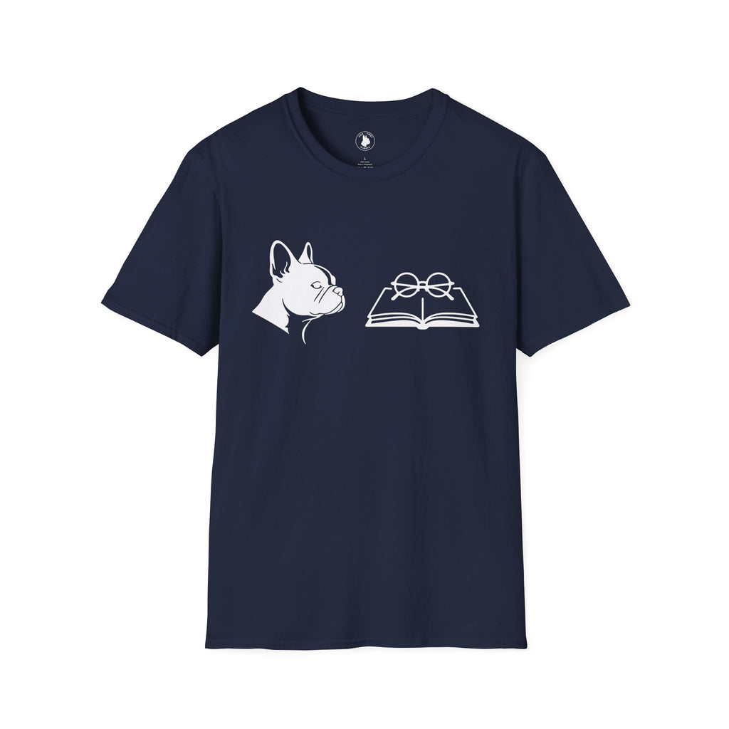 FRENCHIE AND BOOK T-Shirt