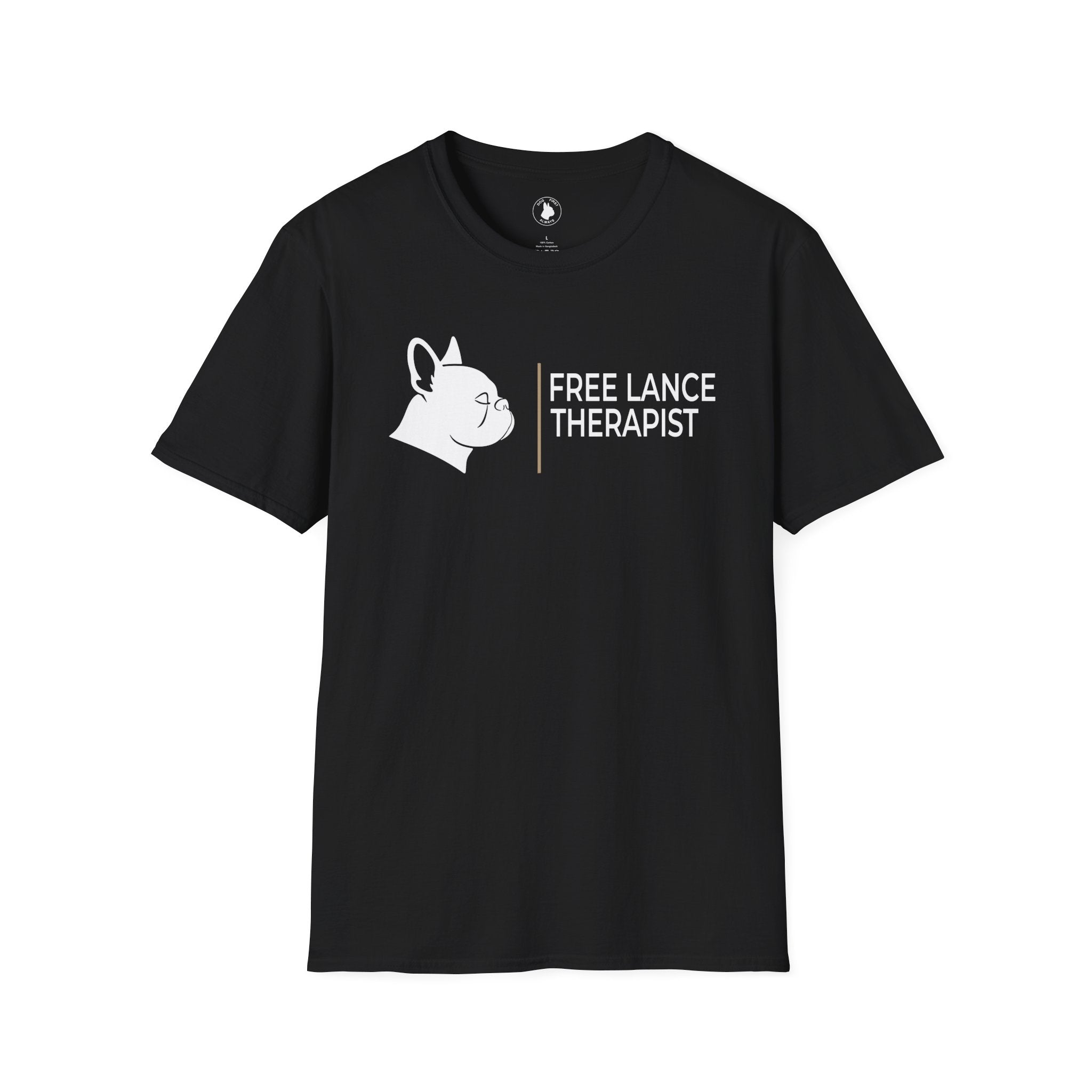 FRENCHIE FREE LANCE THERAPIST T-Shirt