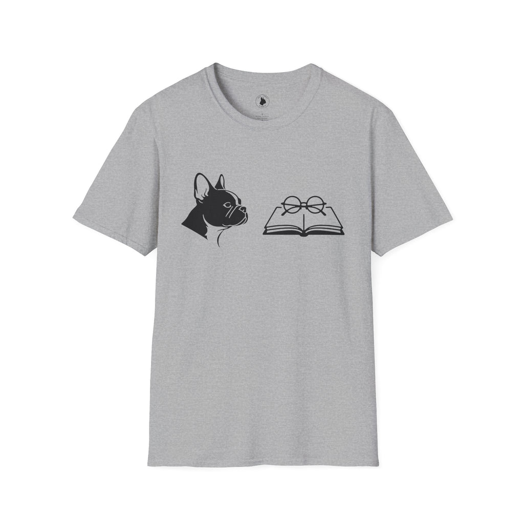 FRENCHIE AND BOOK T-Shirt