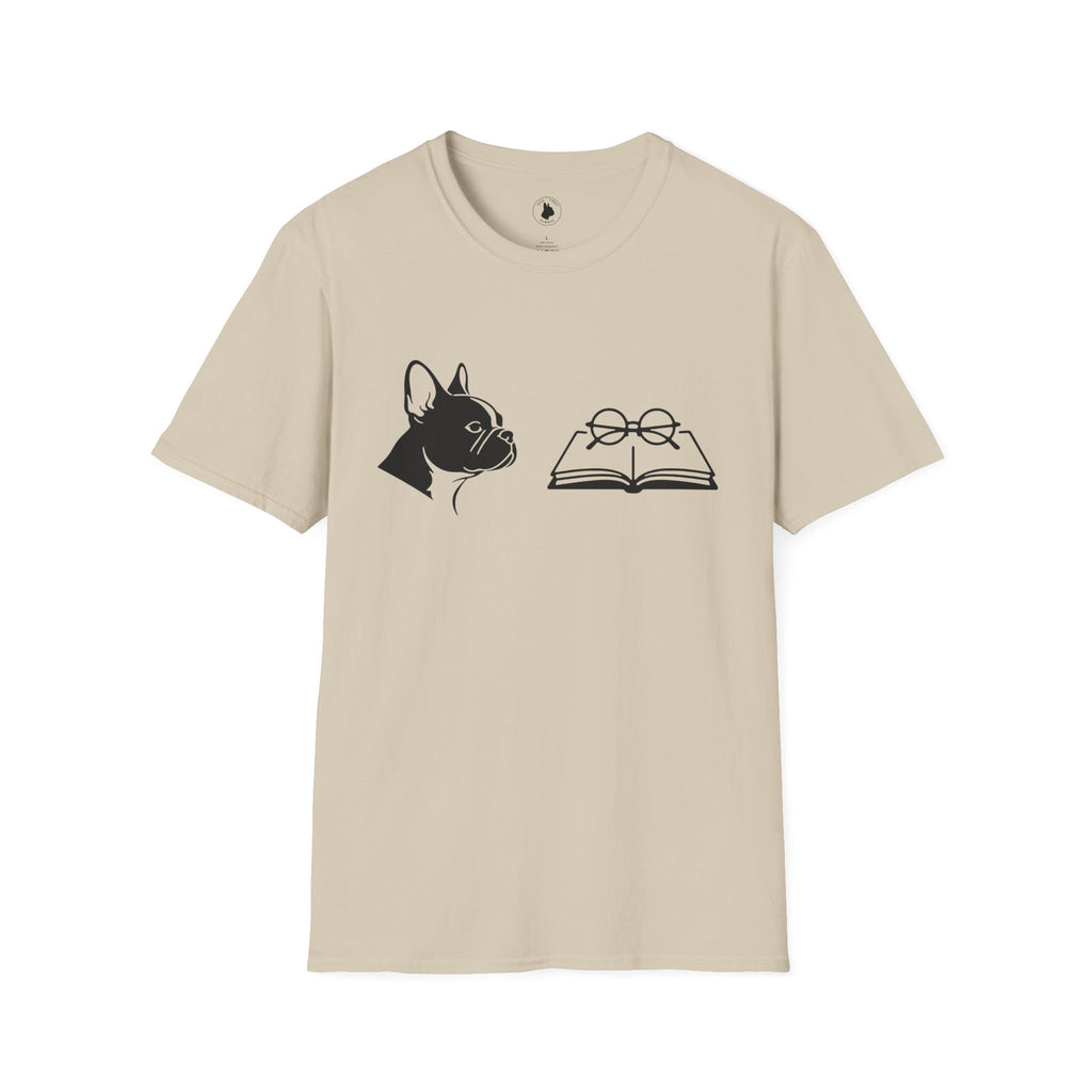 FRENCHIE AND BOOK T-Shirt