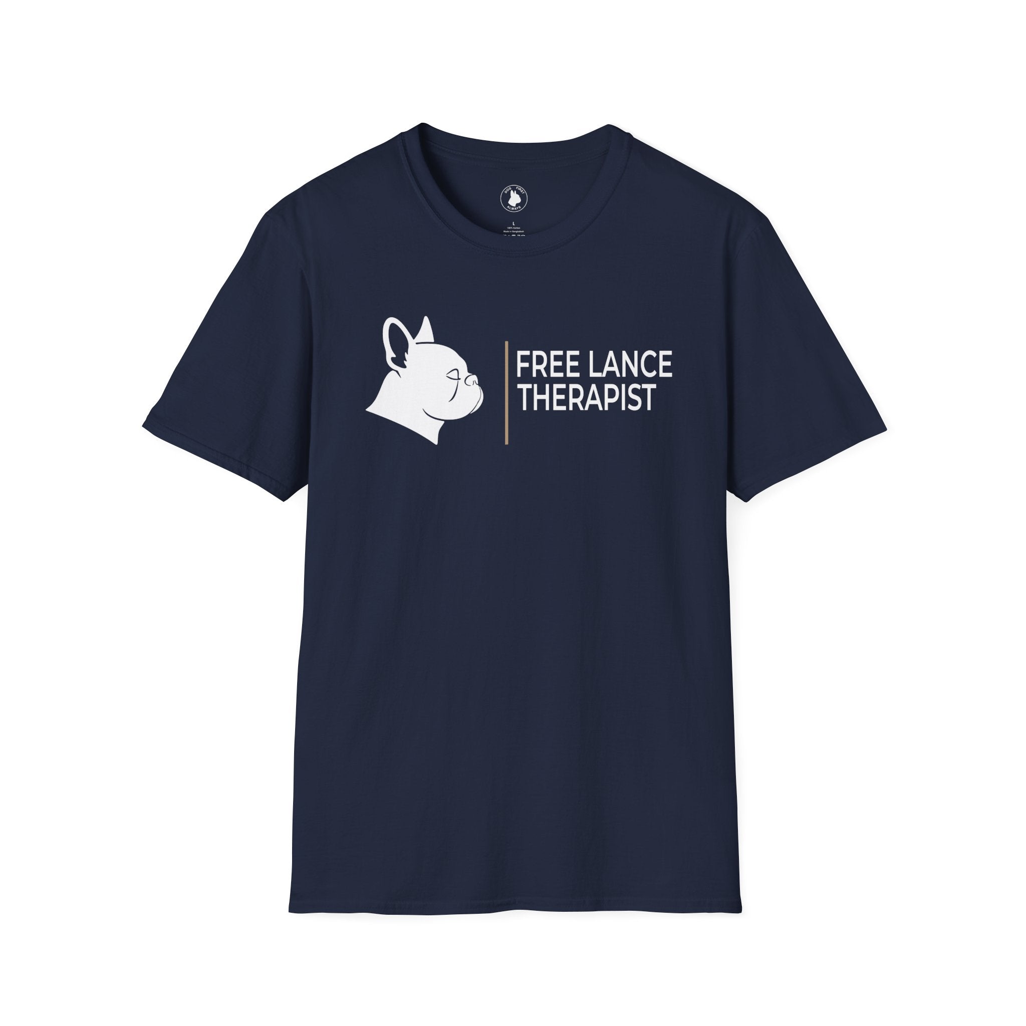 FRENCHIE FREE LANCE THERAPIST T-Shirt