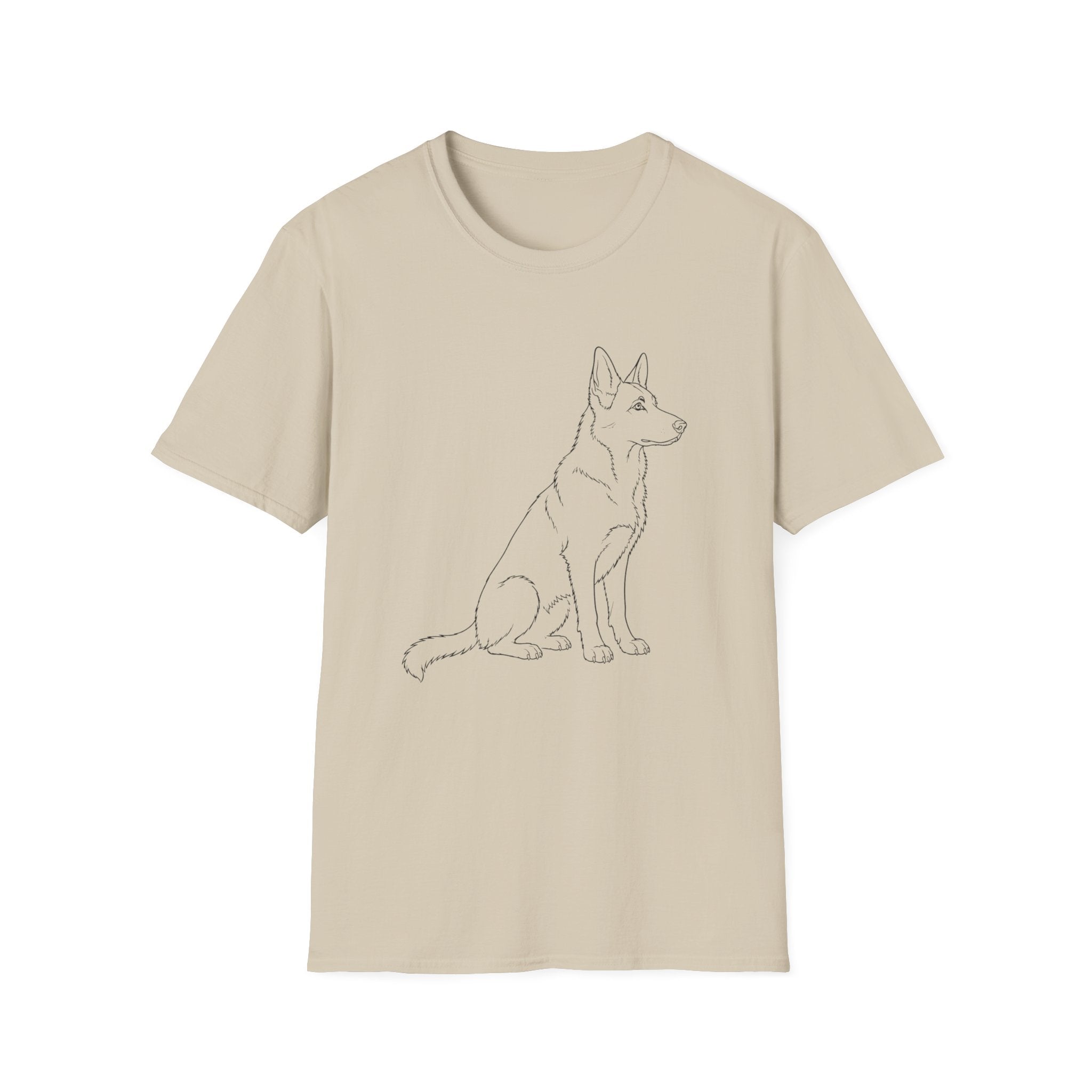 GERMAN SHEPHERD SIT T-Shirt
