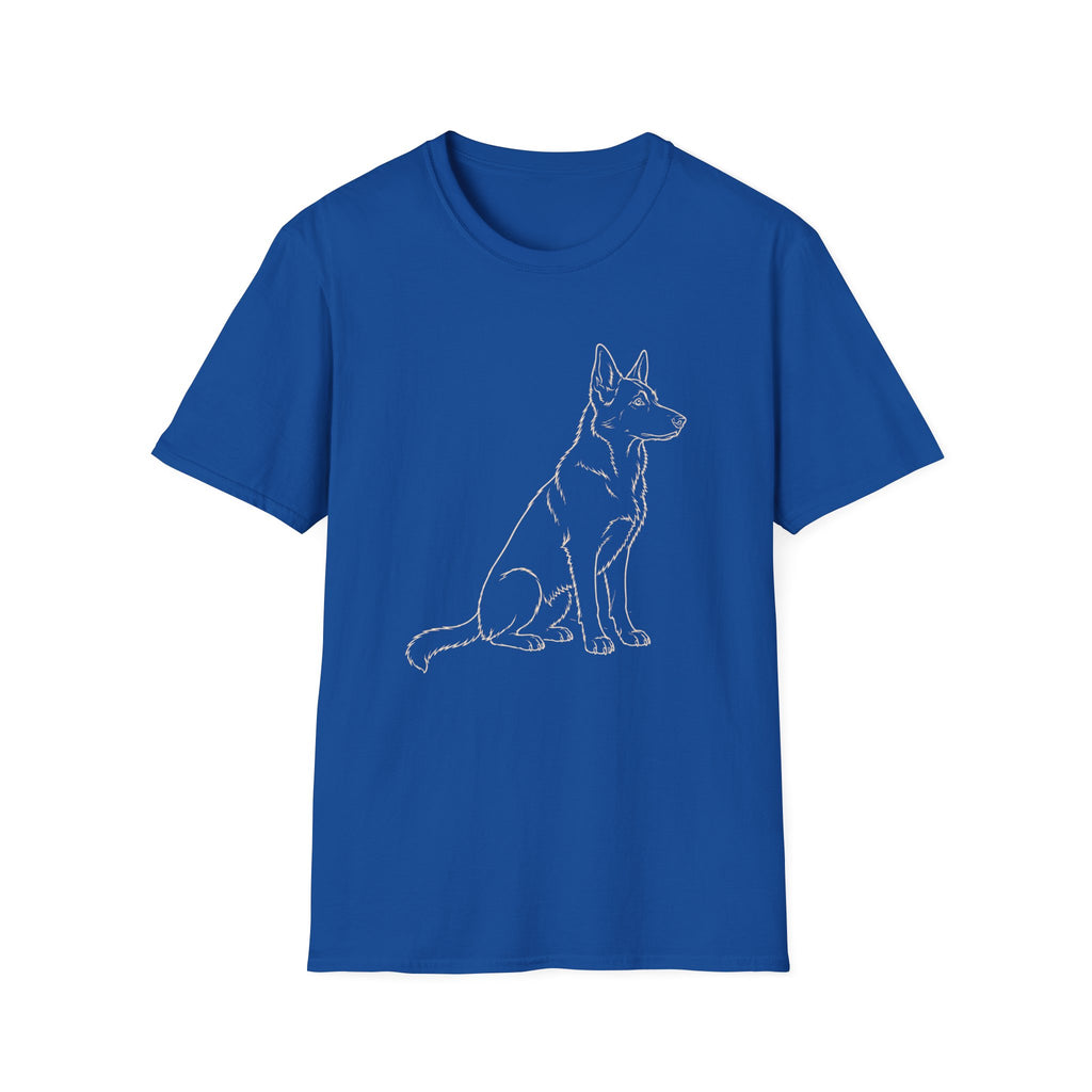 GERMAN SHEPHERD SIT T-Shirt
