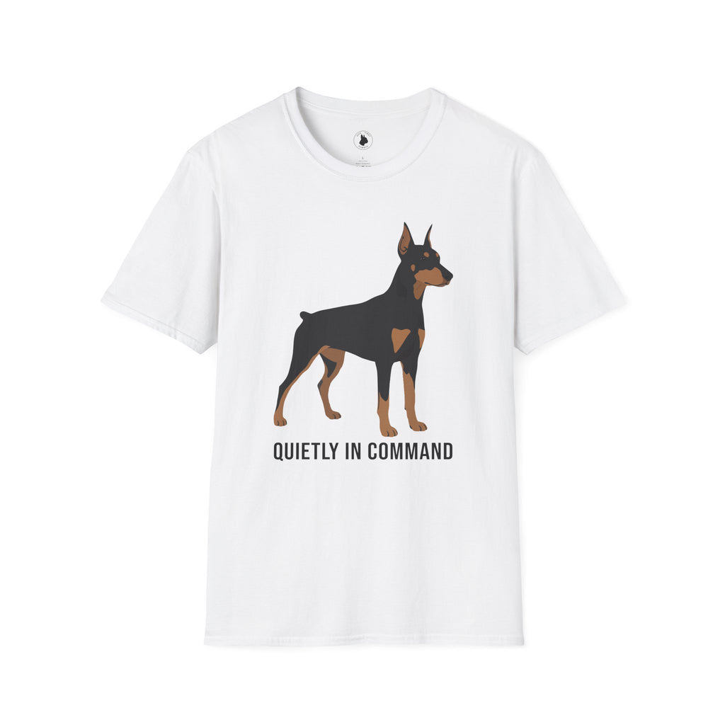 DOBERMAN QUIETLY IN COMMAND T-Shirt