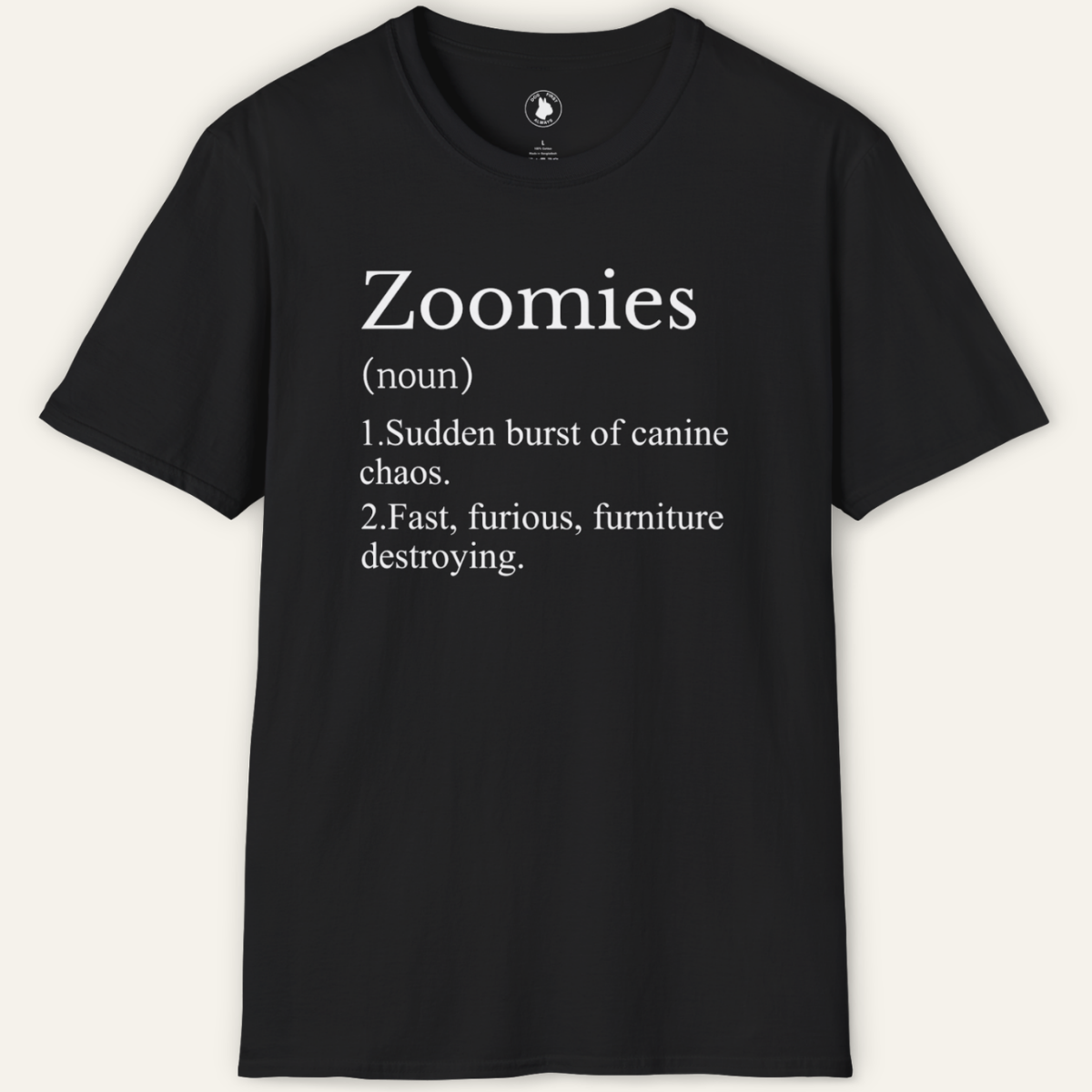 ZOOMIES Definition T-Shirt