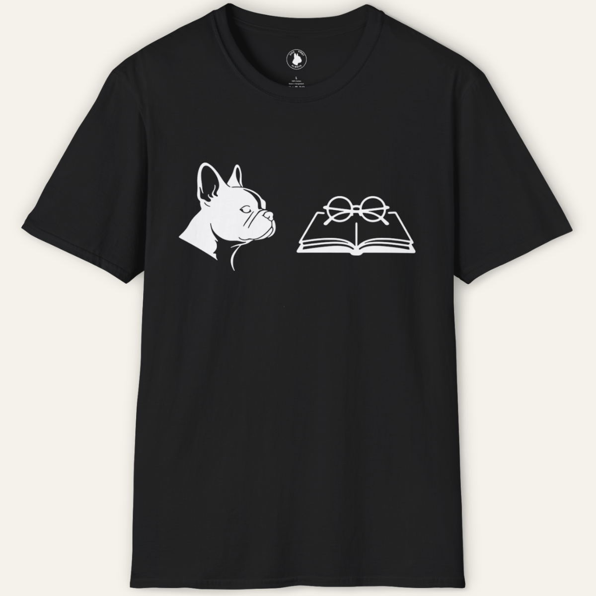 FRENCHIE AND BOOK T-Shirt