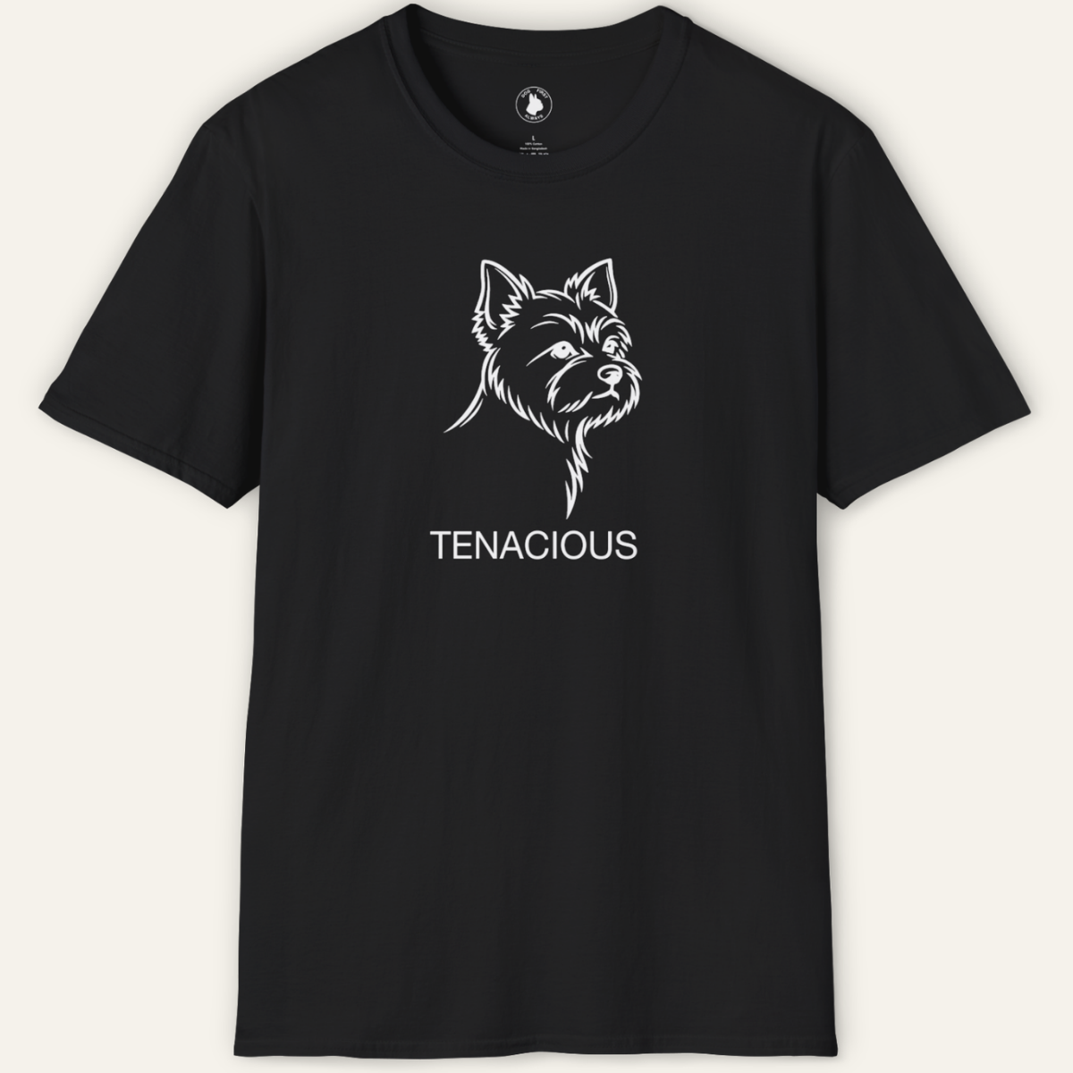 YORKIE TENACIOUS LINE ART T-Shirt