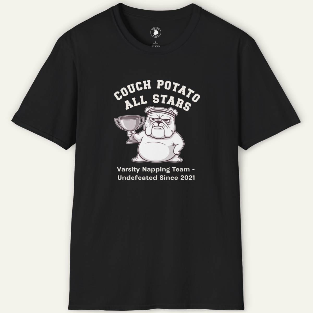 BULLDOG COUCH POTATO T-Shirt