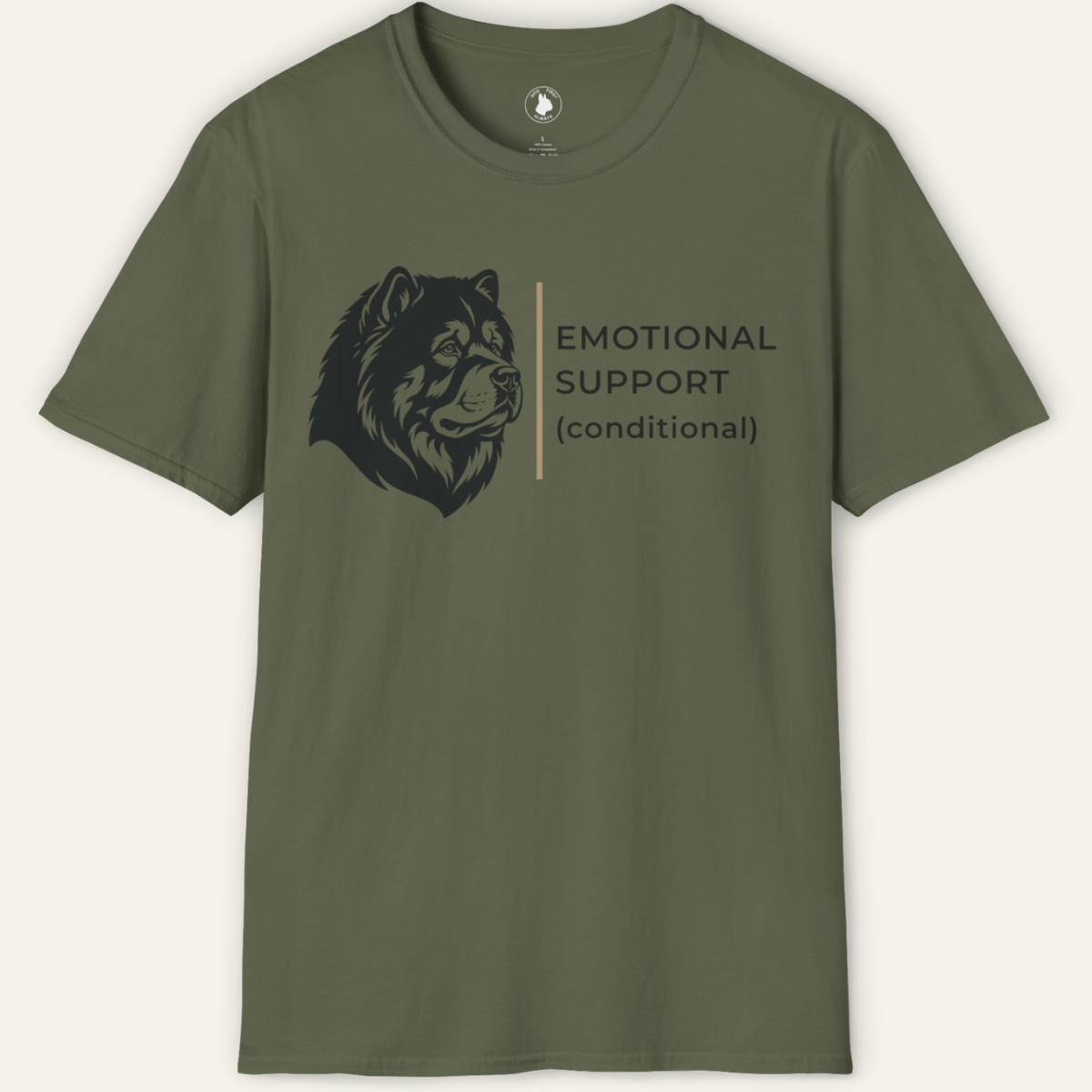 CHOW CHOW EMOTIONAL SUPPORT T-Shirt