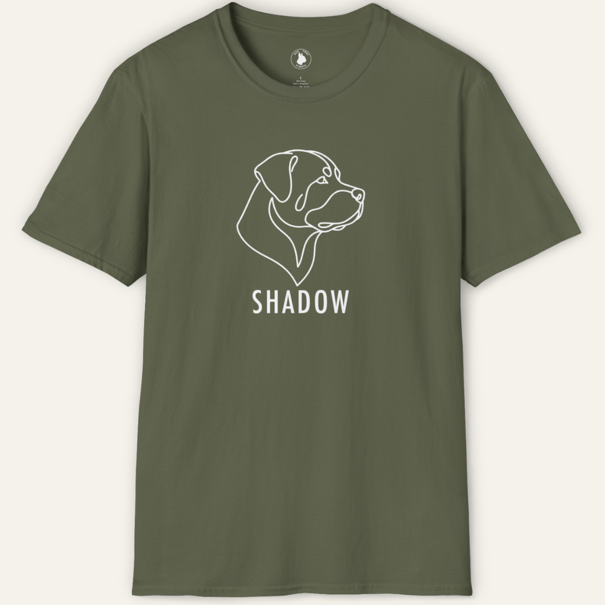 ROTTWEILER SHADOW LINE ART T-Shirt