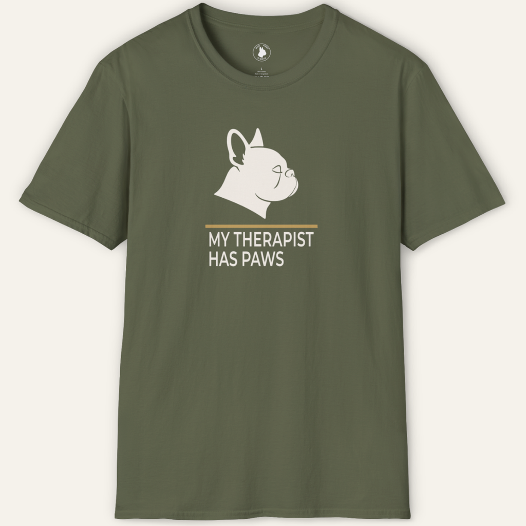 FRENCHIE THERAPIST HAS PAWS T-Shirt