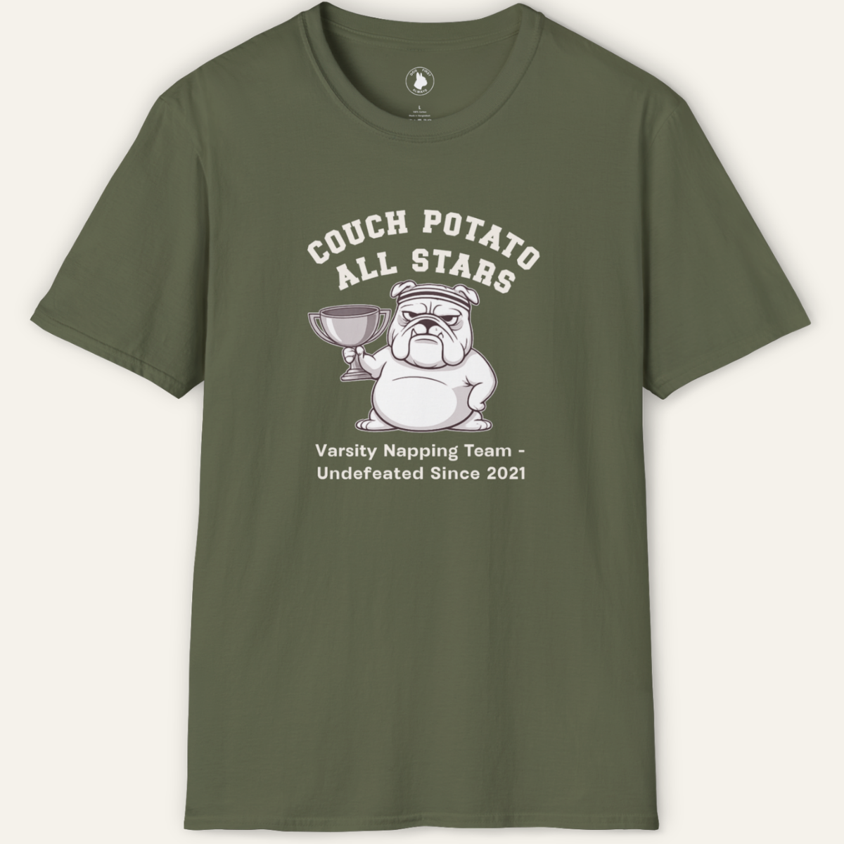 BULLDOG COUCH POTATO T-Shirt