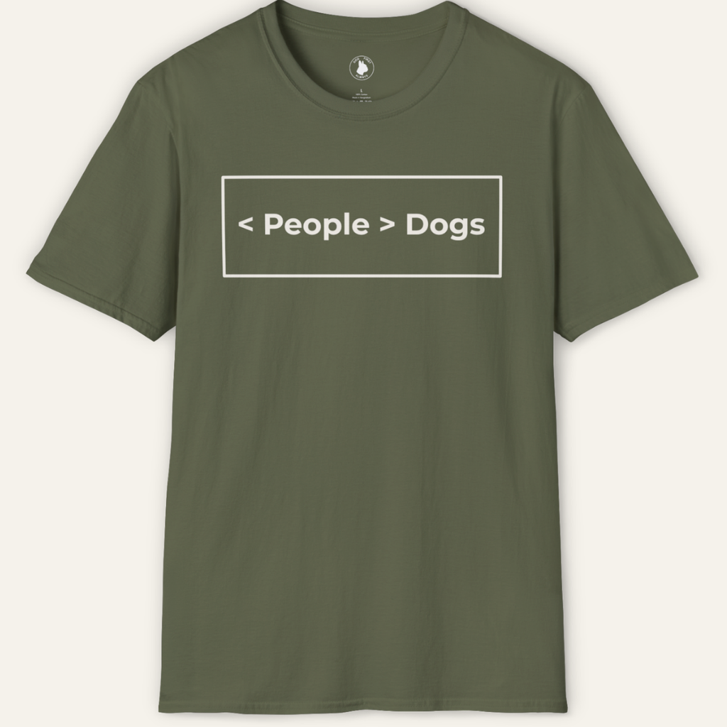 < People > Dogs T-Shirt