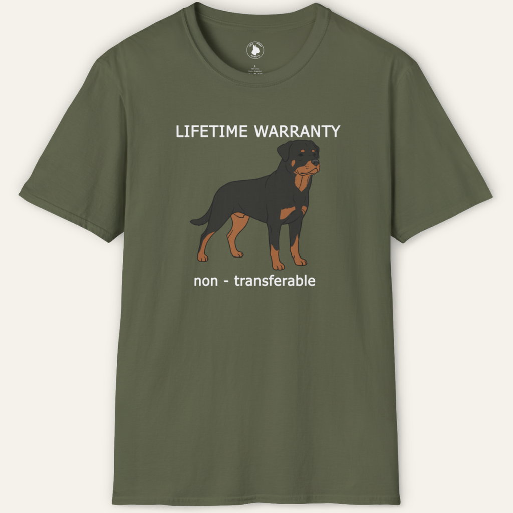 ROTTWEILER LIFETIME WARRANTY T-Shirt