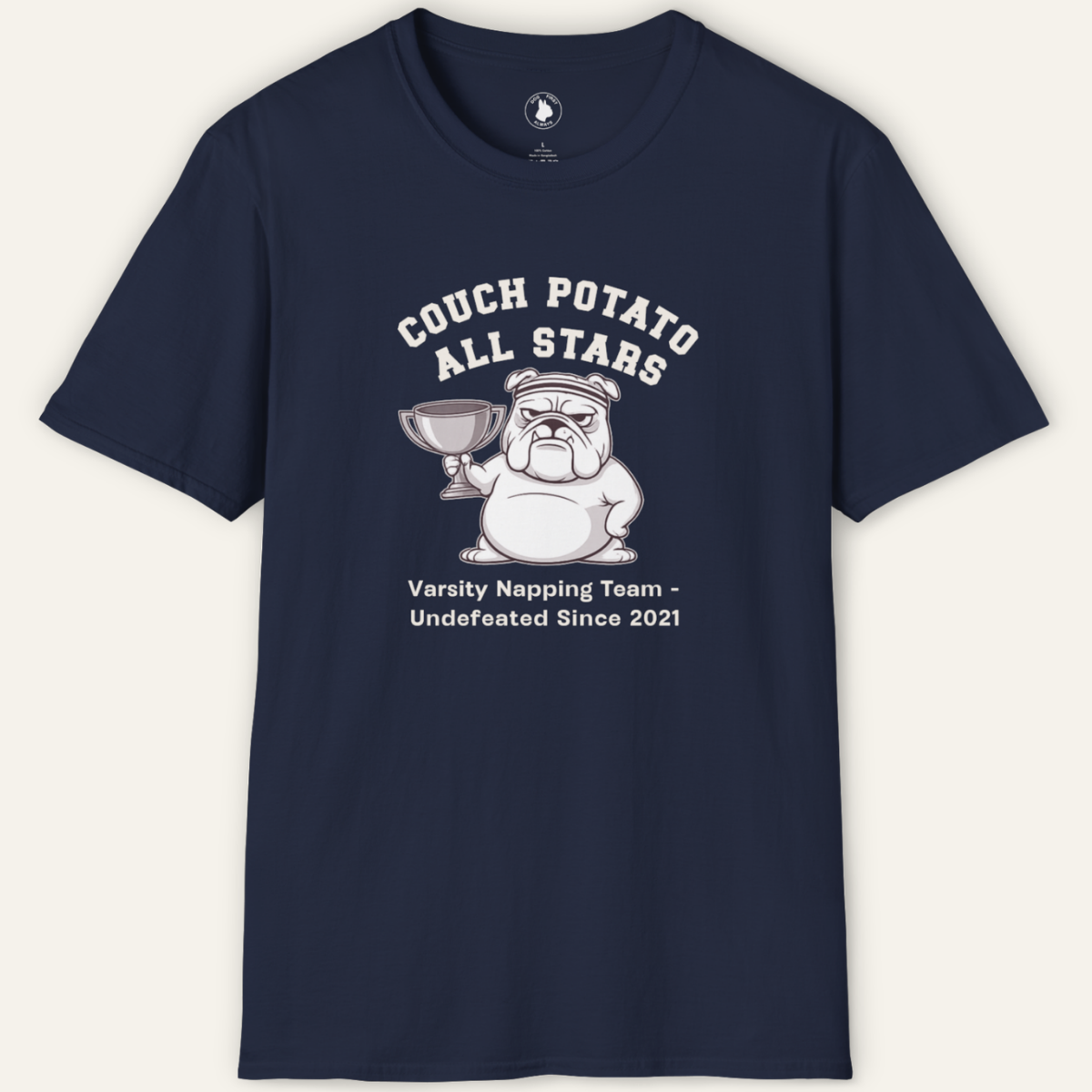 BULLDOG COUCH POTATO T-Shirt