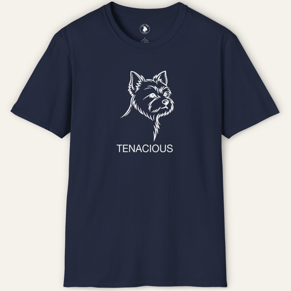 YORKIE TENACIOUS LINE ART T-Shirt
