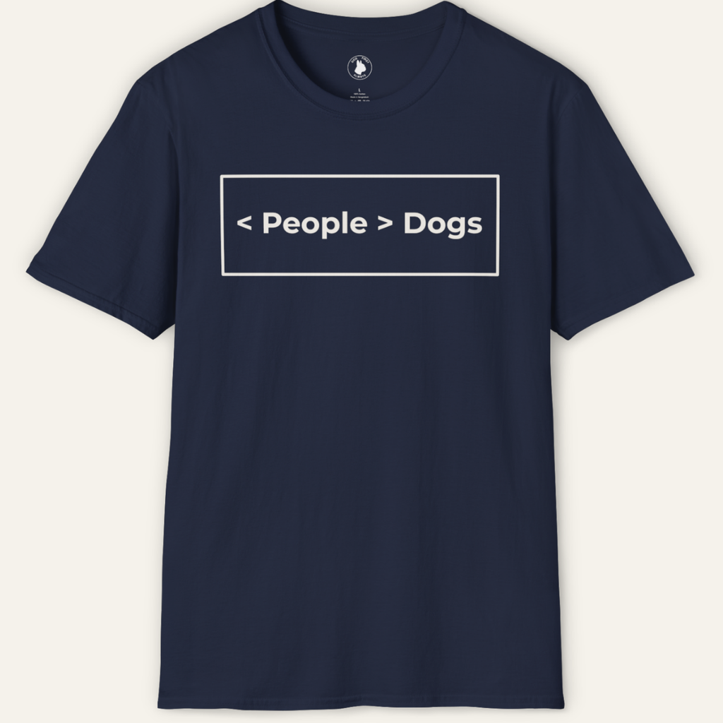 < People > Dogs T-Shirt