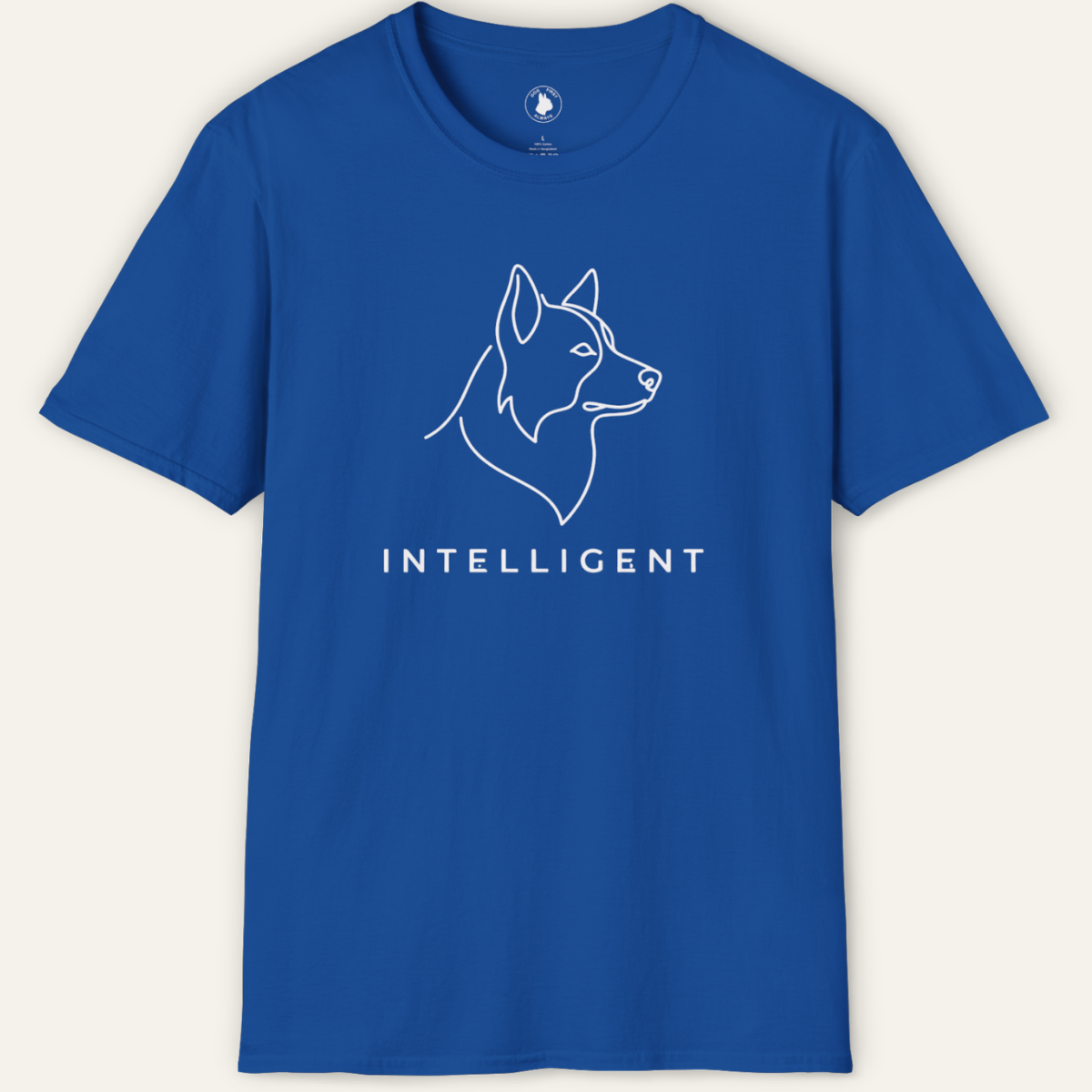 COLLIE INTELLIGENT LINE ART T-Shirt