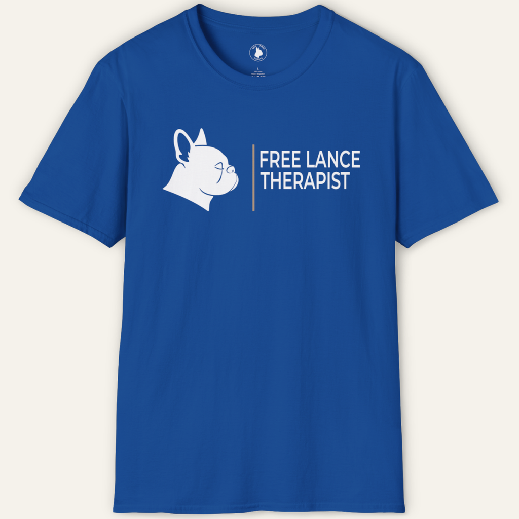 FRENCHIE FREE LANCE THERAPIST T-Shirt