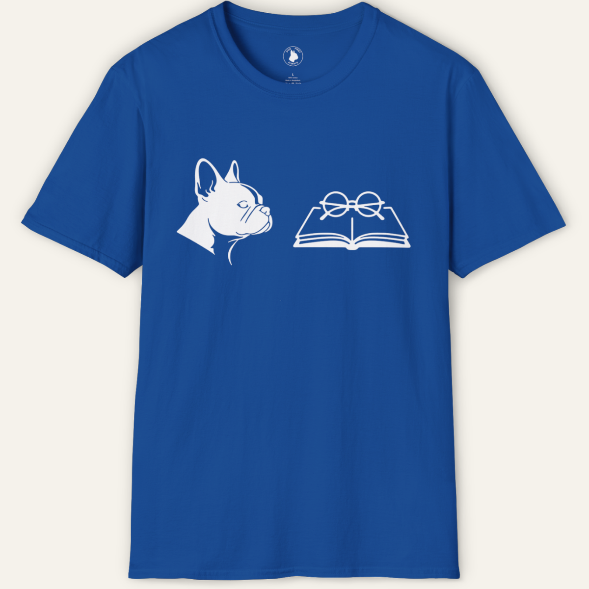 FRENCHIE AND BOOK T-Shirt