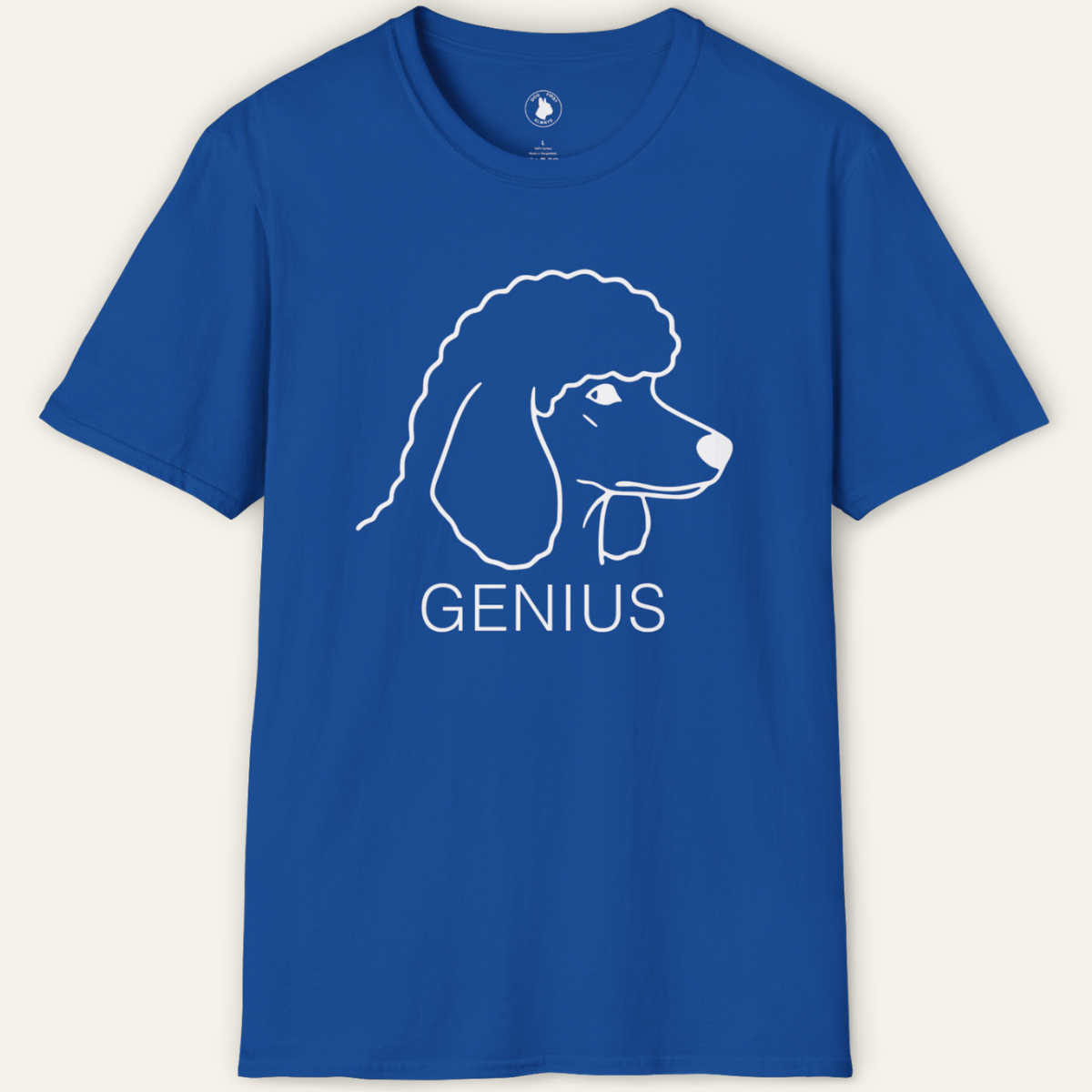 POODLE GENIUS LINE ART T-Shirt