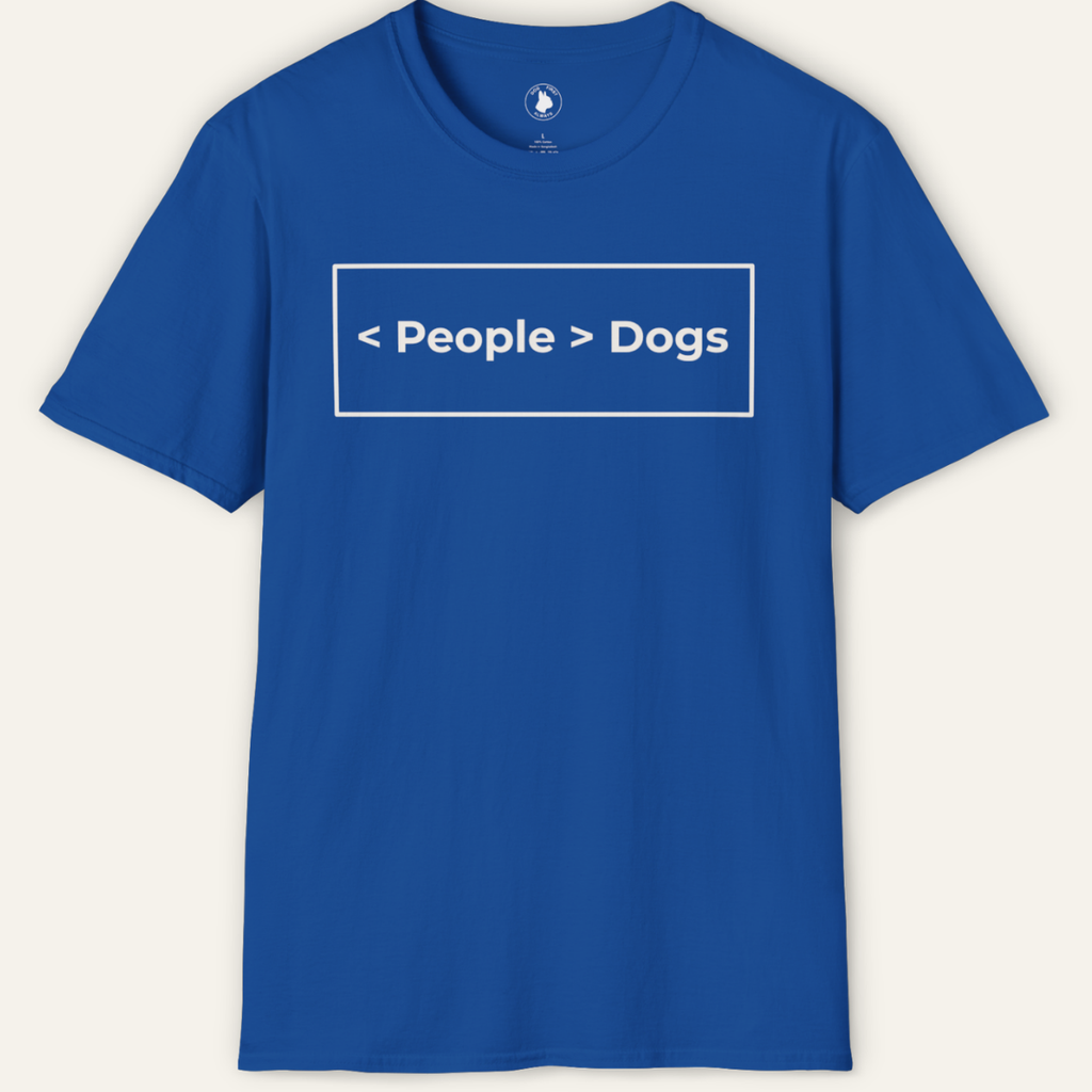 < People > Dogs T-Shirt