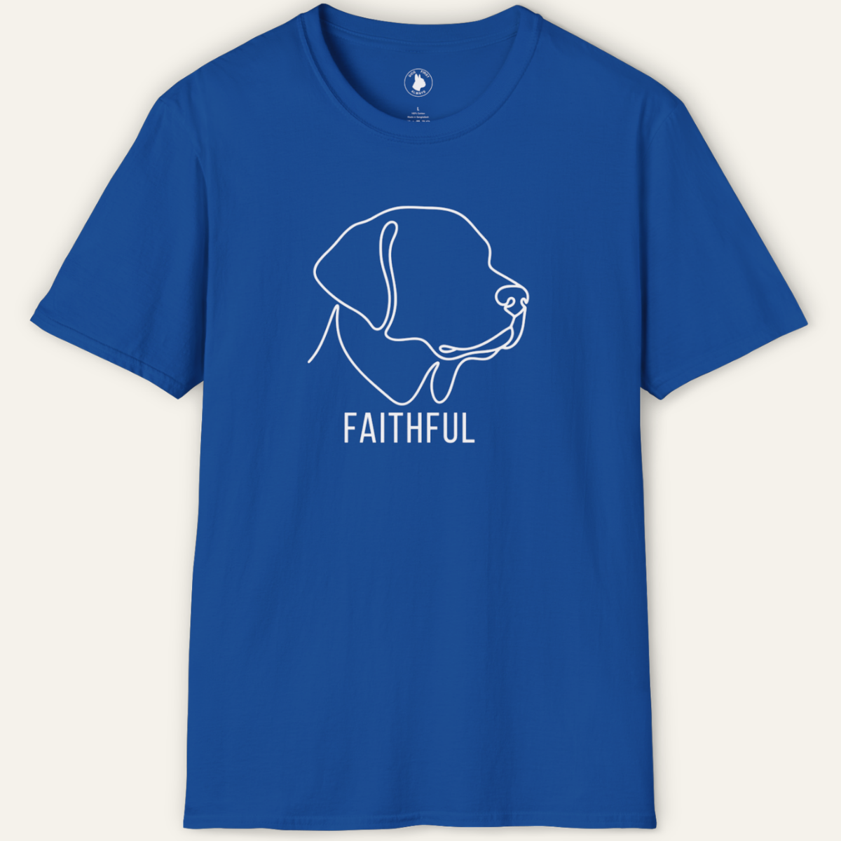 LABRADOR FAITHFUL LINE ART T-Shirt