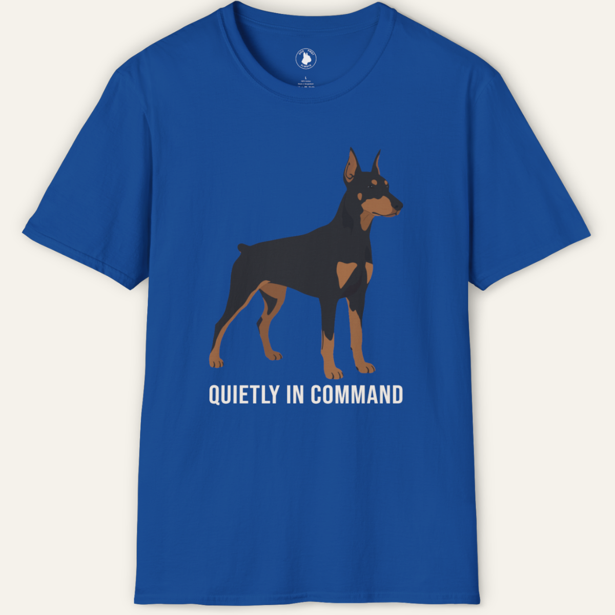 DOBERMAN QUIETLY IN COMMAND T-Shirt