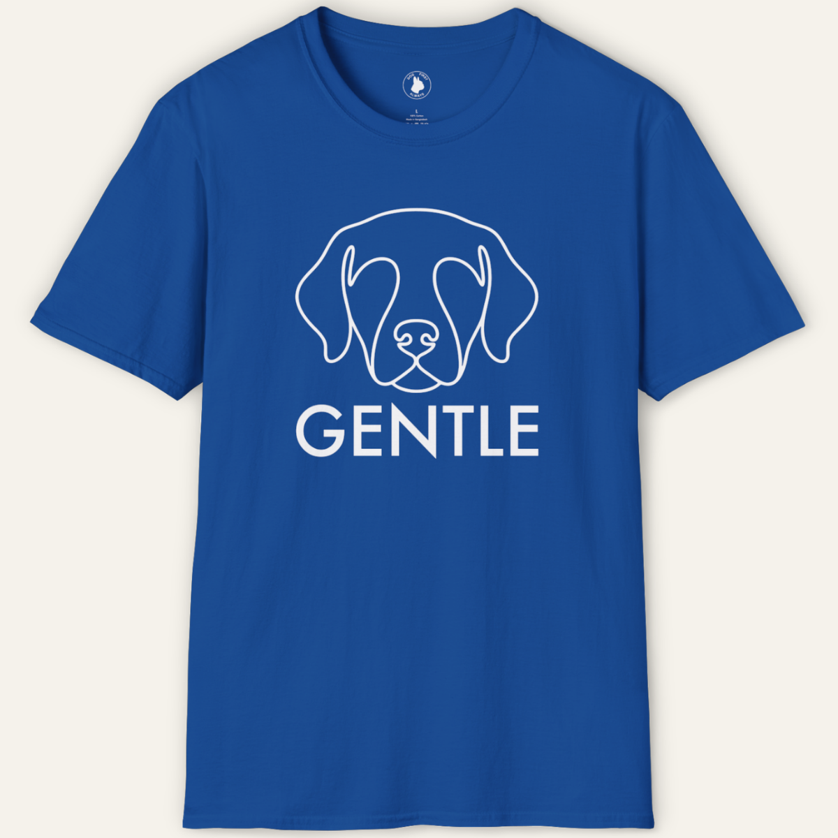 GOLDEN RETRIEVER GENTLE  LINE ART T-Shirt