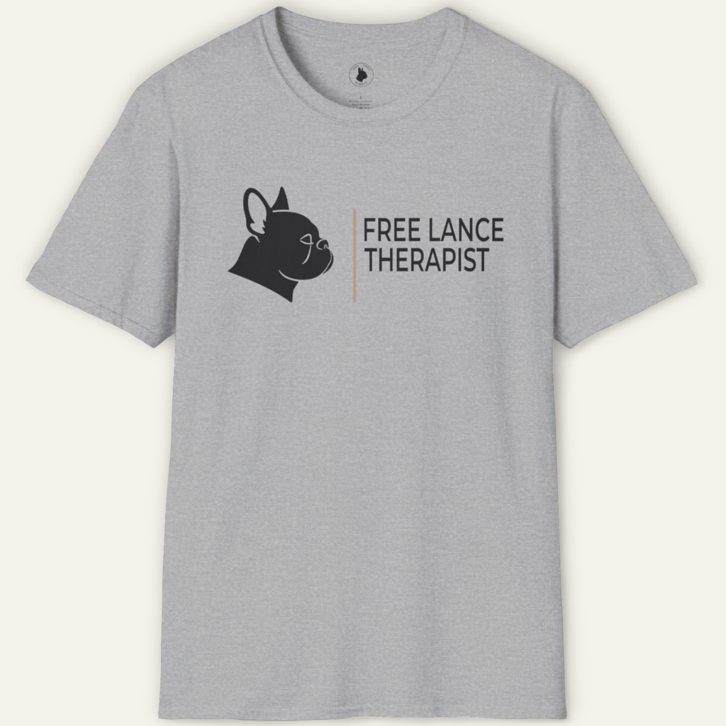 FRENCHIE FREE LANCE THERAPIST T-Shirt