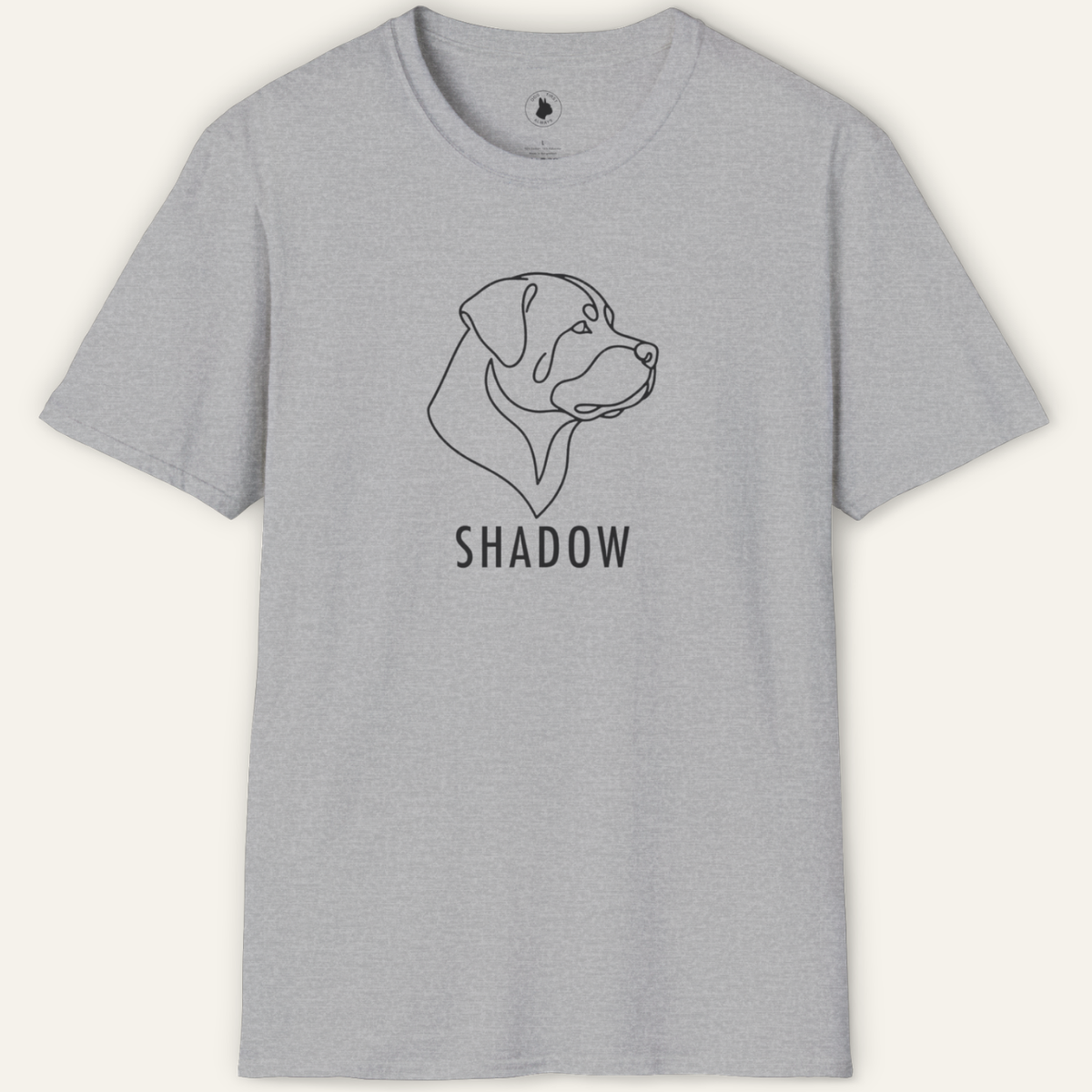 ROTTWEILER SHADOW LINE ART T-Shirt