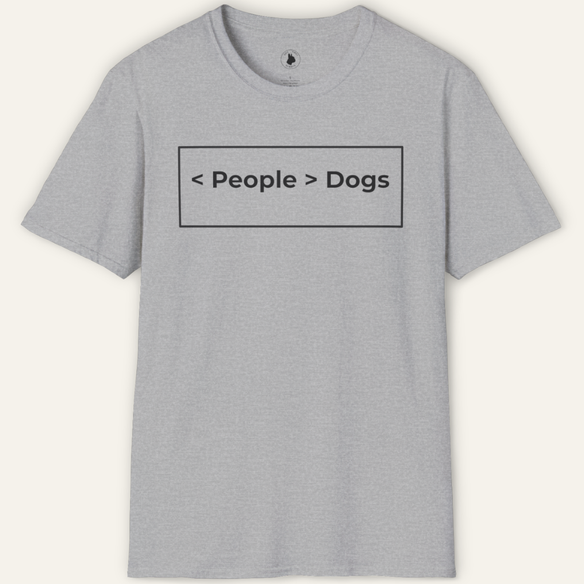 < People > Dogs T-Shirt