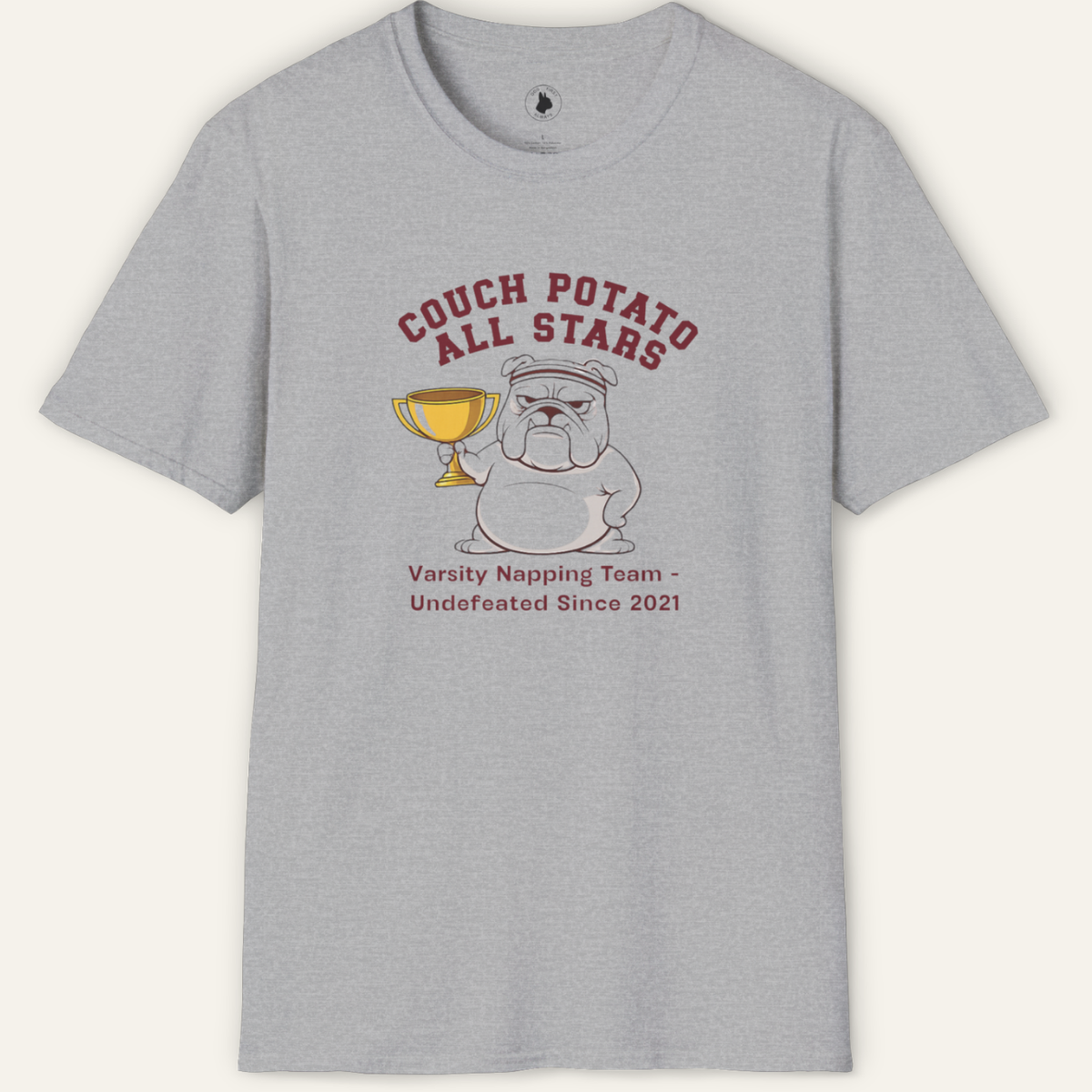 BULLDOG COUCH POTATO T-Shirt