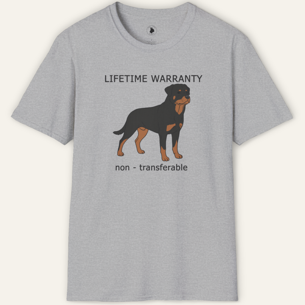 ROTTWEILER LIFETIME WARRANTY T-Shirt