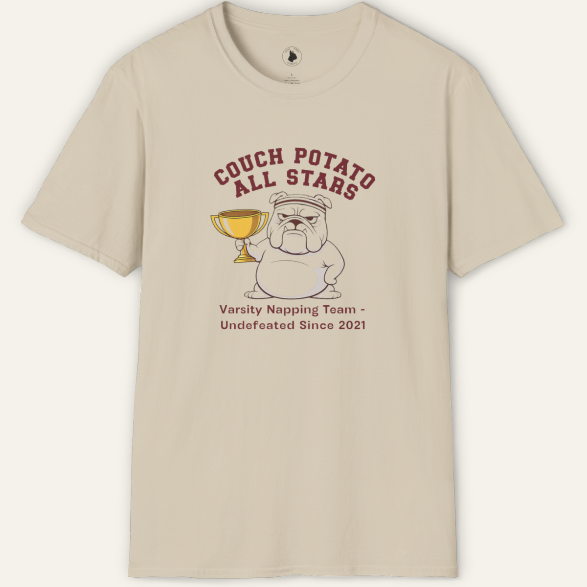 BULLDOG COUCH POTATO T-Shirt