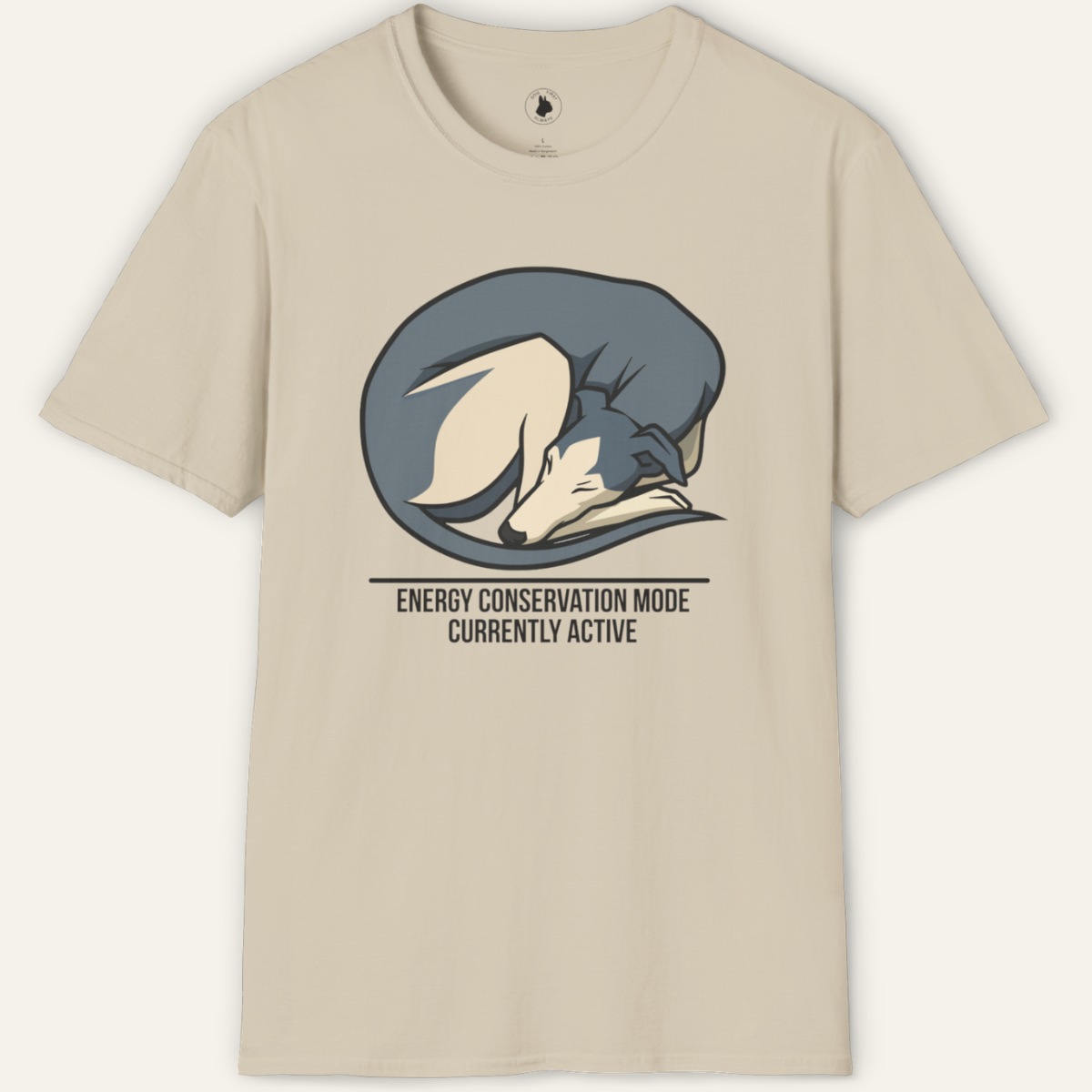 GREYHOUND ENERGY CONSERVATION MODE T-Shirt