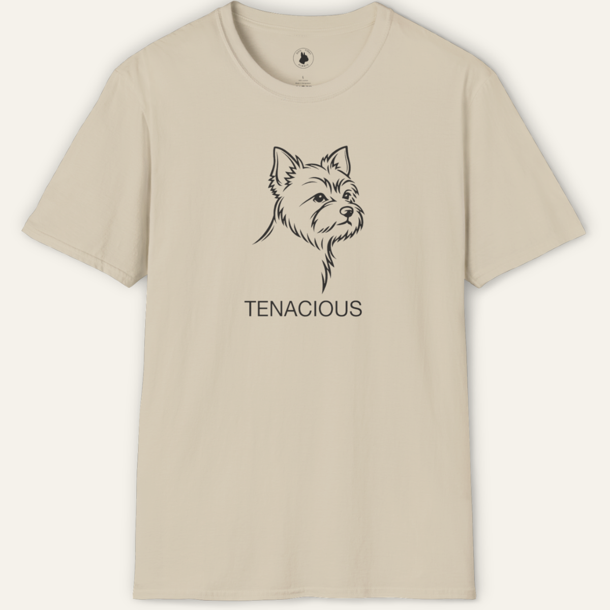 YORKIE TENACIOUS LINE ART T-Shirt