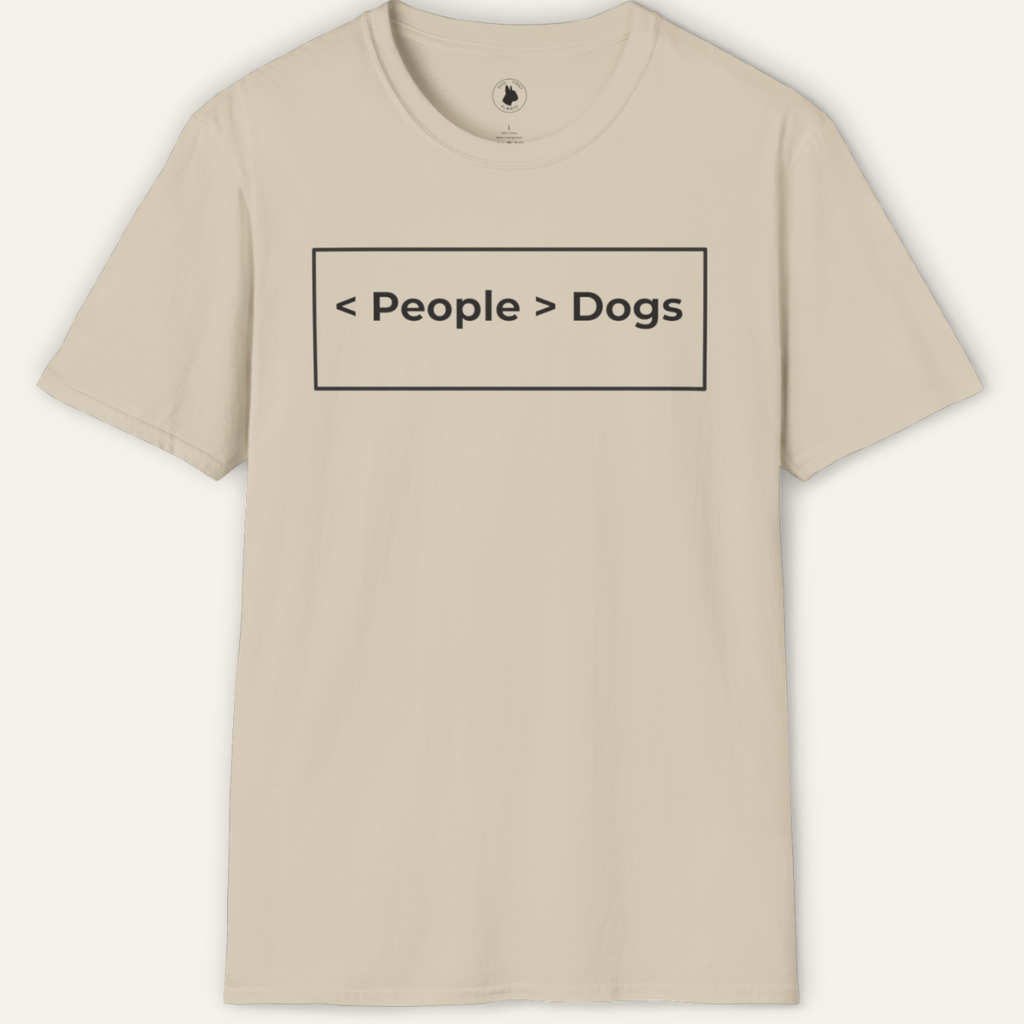 < People > Dogs T-Shirt
