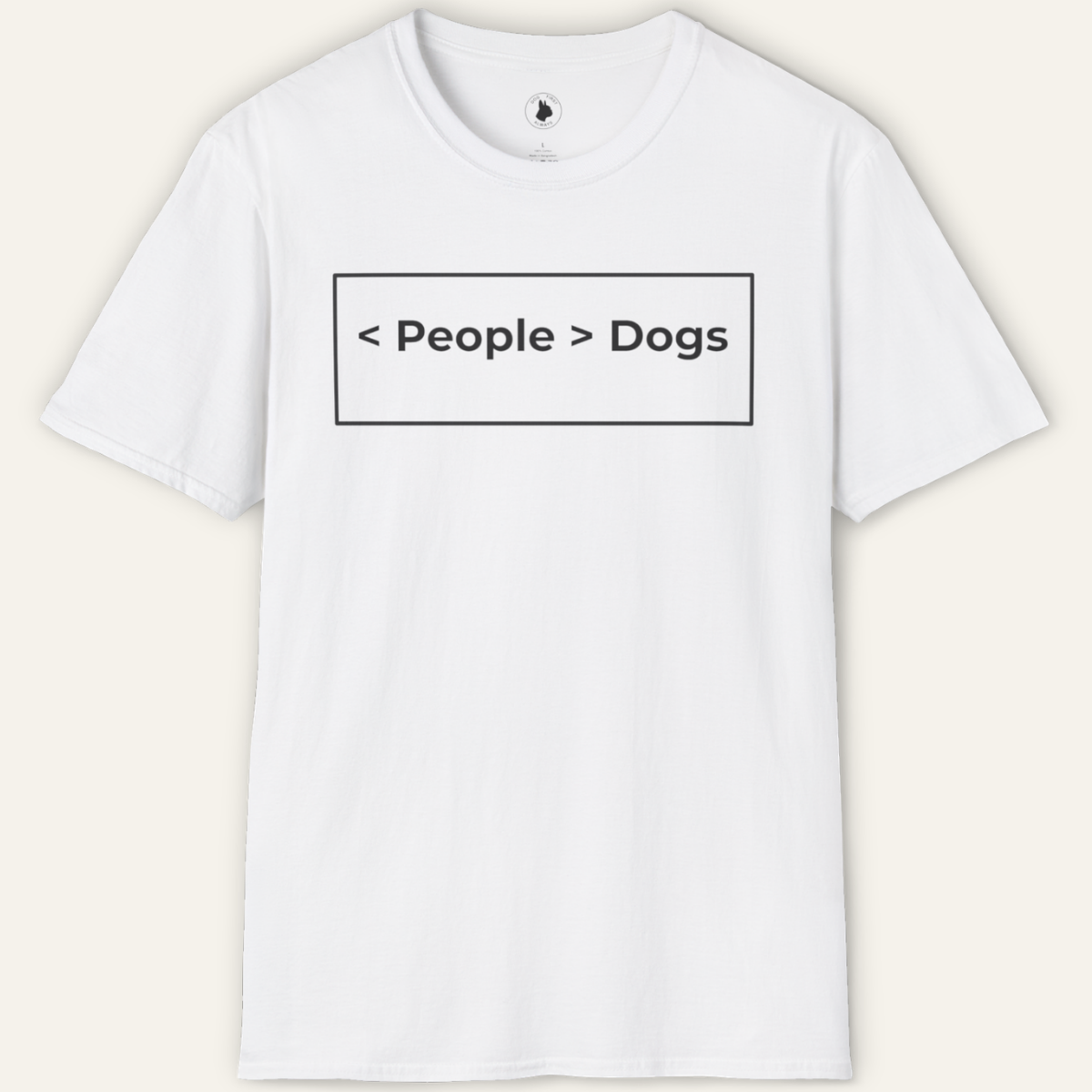 < People > Dogs T-Shirt