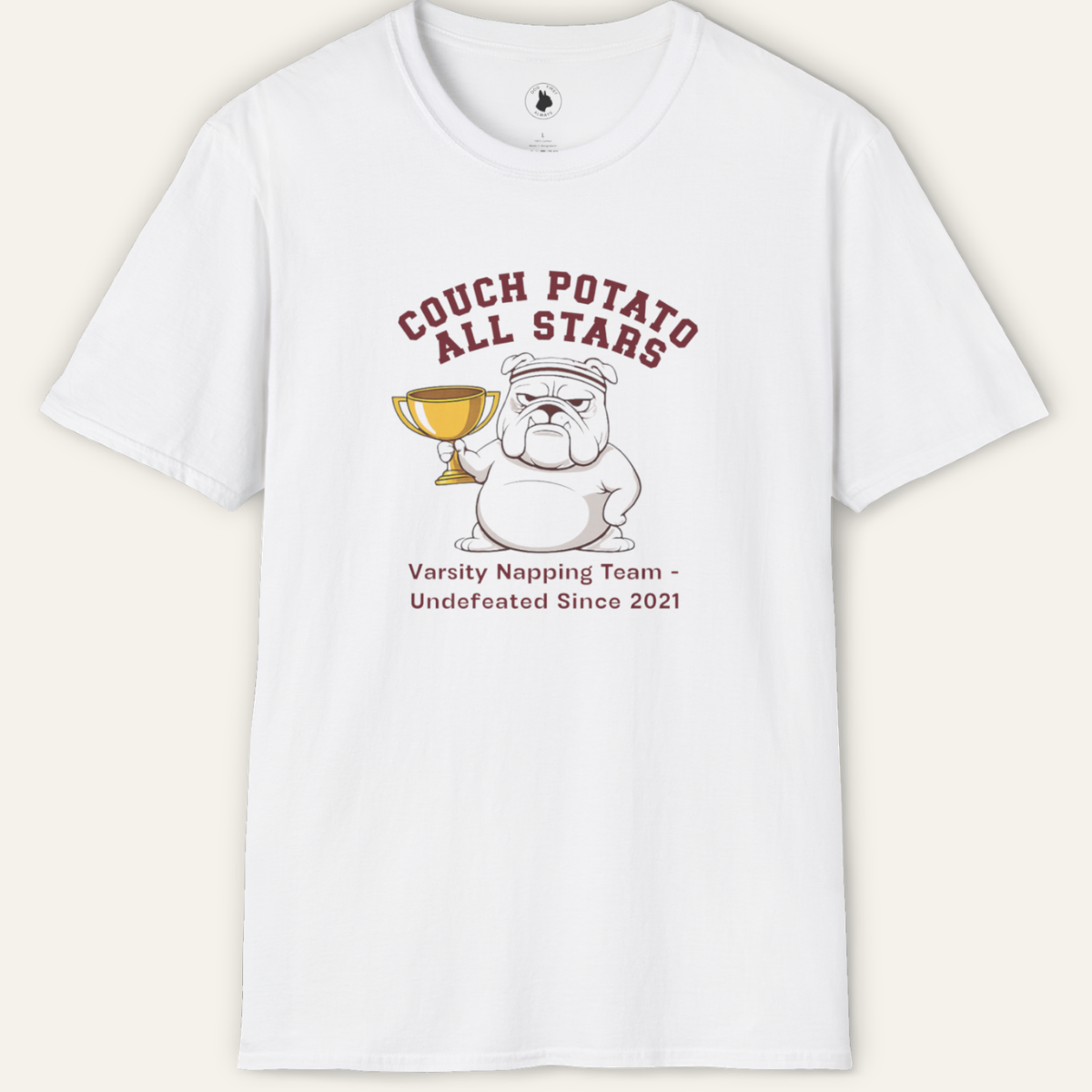 BULLDOG COUCH POTATO T-Shirt