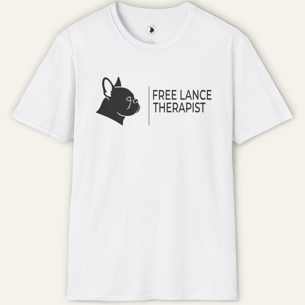 FRENCHIE FREE LANCE THERAPIST T-Shirt